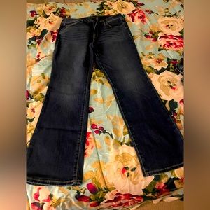Old navy kicker boot jeans